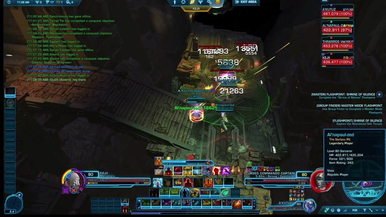 Swtor 7.8 - Shrine of Silence - Master Mode Flashpoint