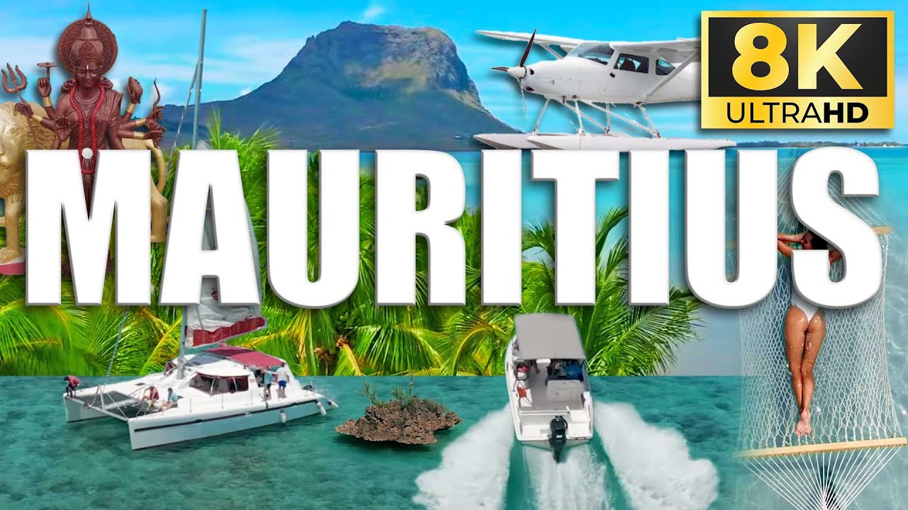 Mauritius 🇲🇺 | Aerial View | Ultra HD 8K