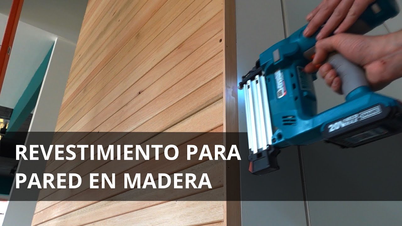 Revestimiento de pared en madera