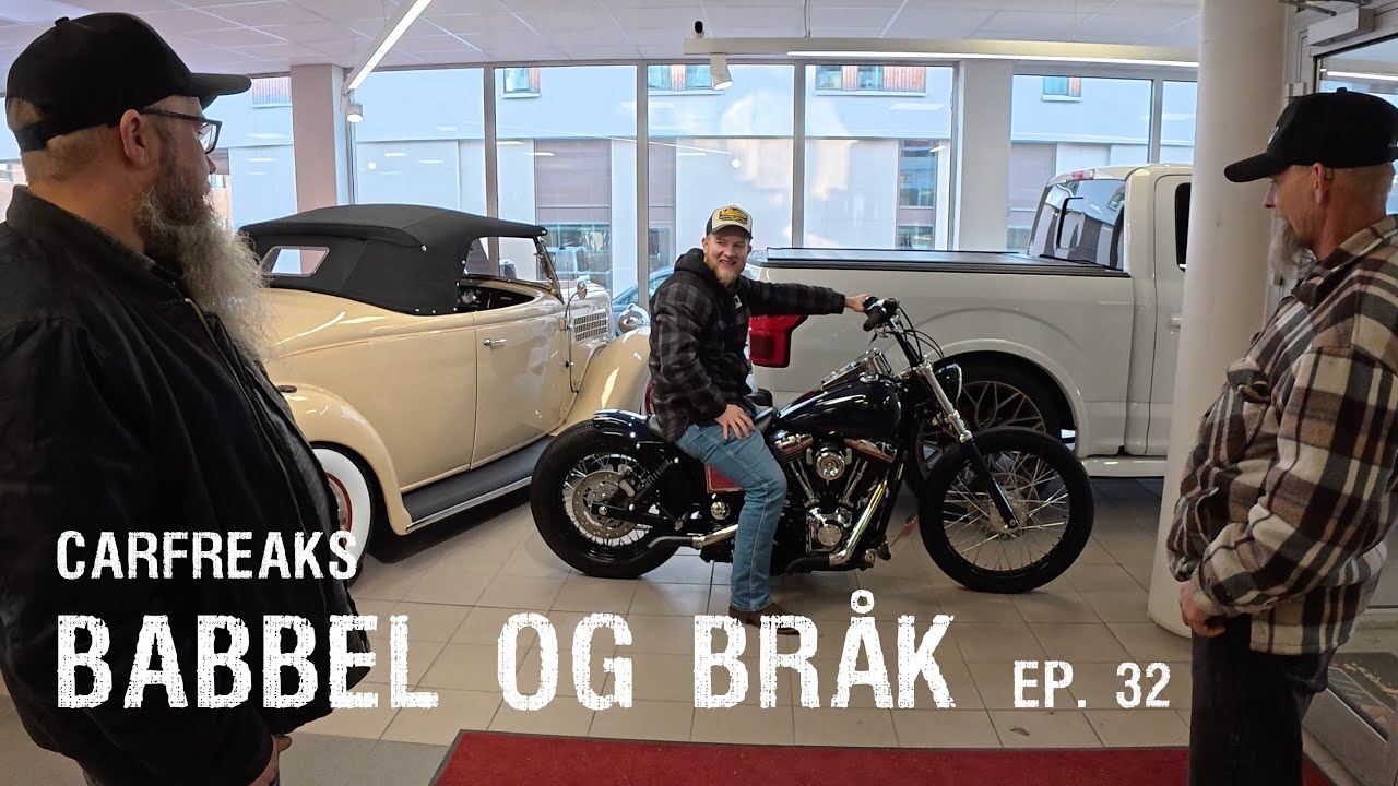 Babbel og bråk – Jeg har kjøpt meg motorsykkel!