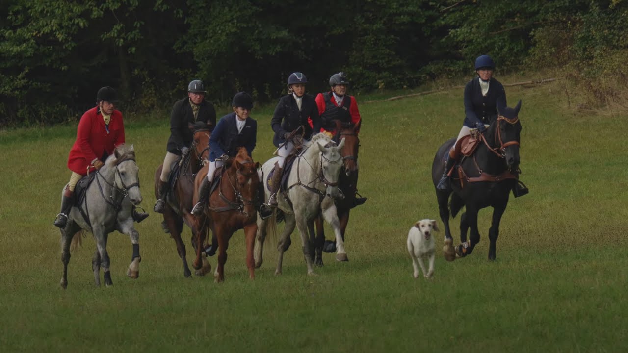 Schleppjagd 2022 hinter der Taunusmeute auf Hof Hirtenberg in Weilrod