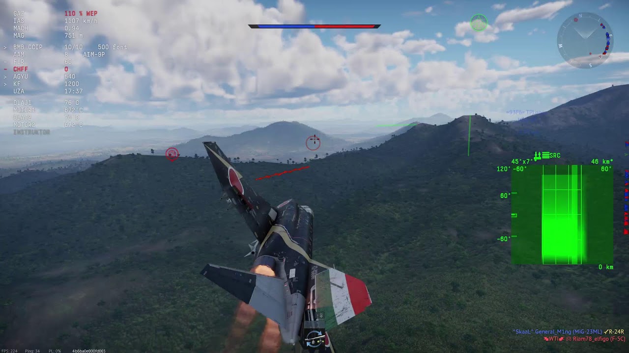 kisvamos - War Thunder - live stream - Japan Air grind
