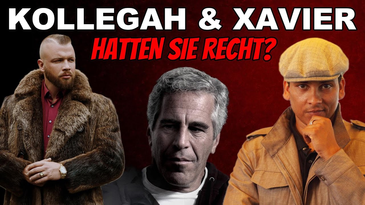 KOLLEGAH & XAVIER NAIDOO hatten Recht! ❌ Sie wurden belächelt wegen JEFFREY EPSTEIN Aussagen