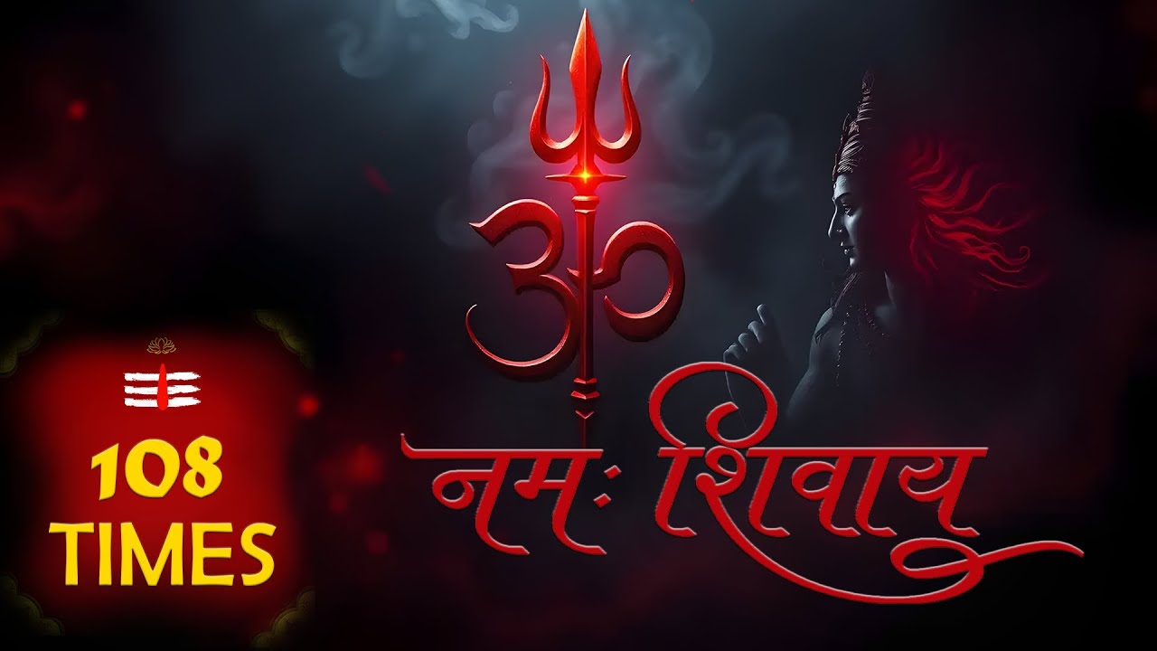 Om Namah Shivaya || 108 times ||  Chant Om Namah Shivaya For Meditation || Shiv Mantra 