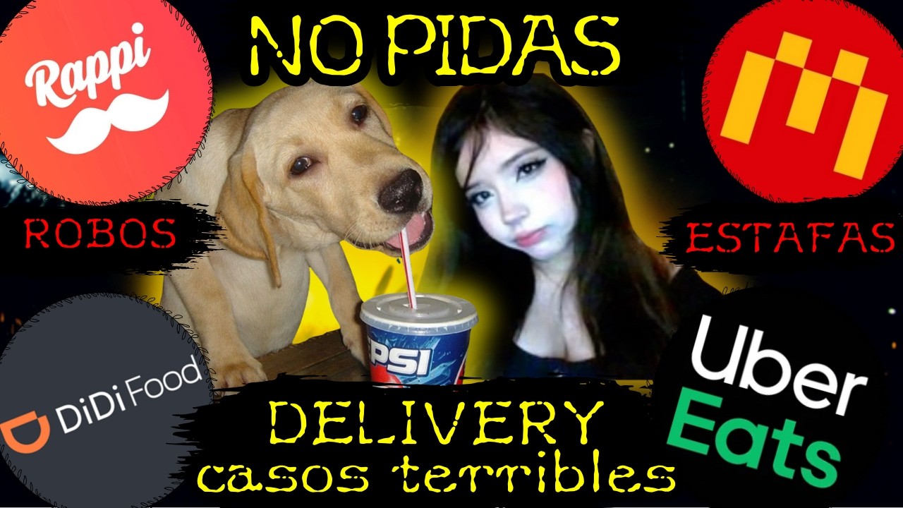 NO PIDAS DELIVERY ☠️ CASOS TERRIBLES EN UBER EATS, RAPPI, DIDI FOOD