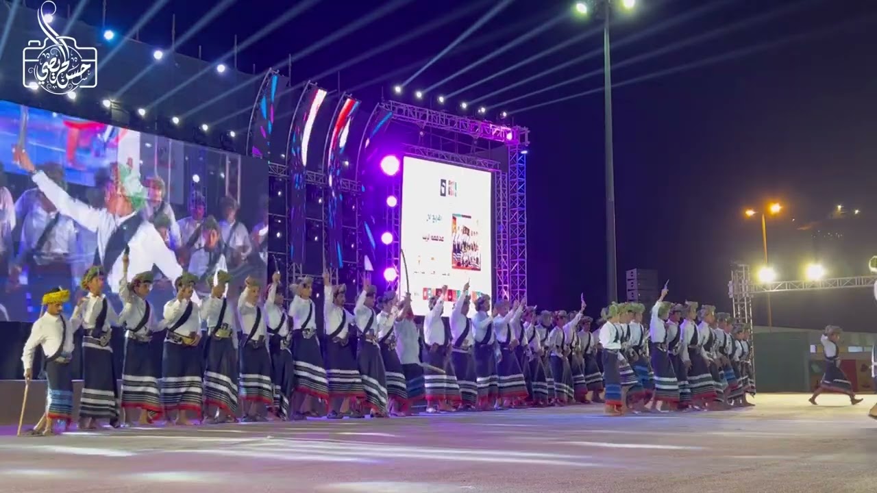 مشاركة فرقة الريث في مهرجان البن التاسع