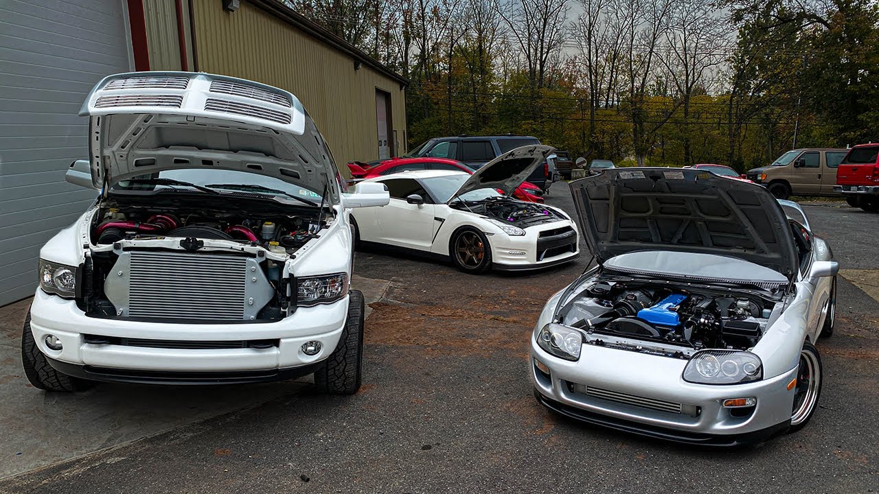 SLEEPER 1000HP Cummins SHOCKS 800HP Supra + 650HP GTR!