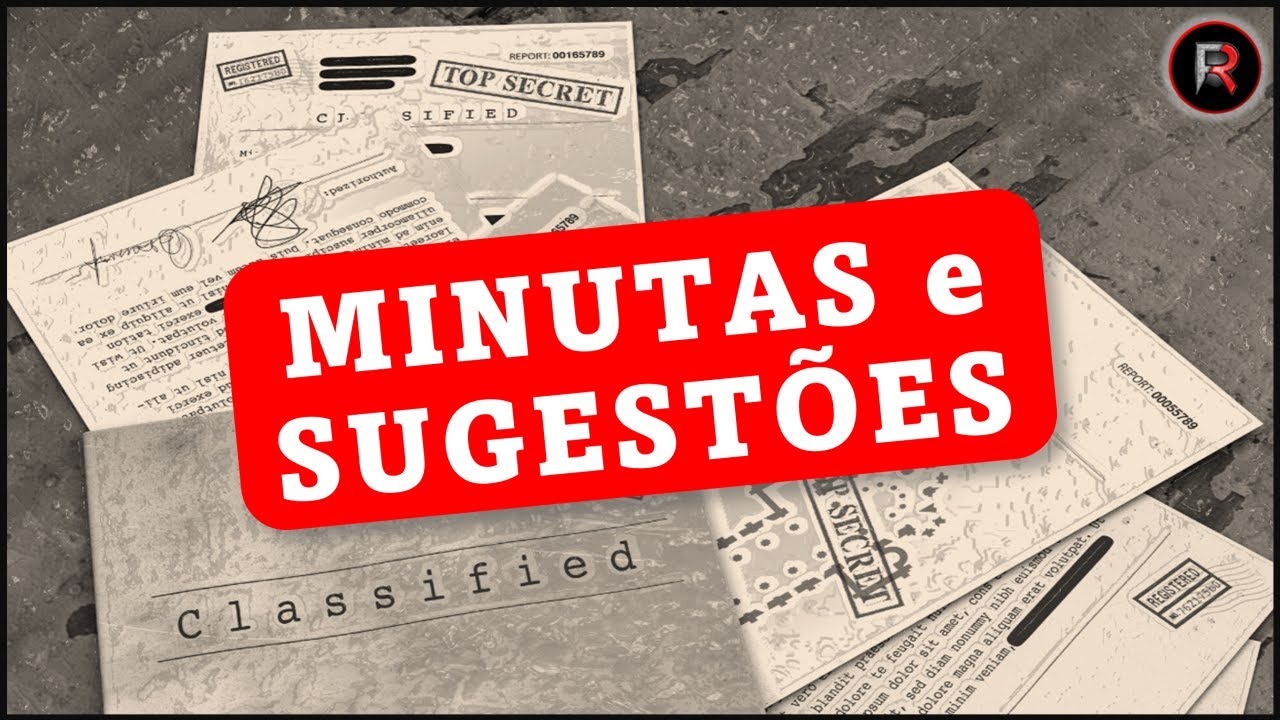 🔴 MINUTA e SUGEST&Otilde;ES PARA REVOGA&Ccedil;O |  🅵🆁