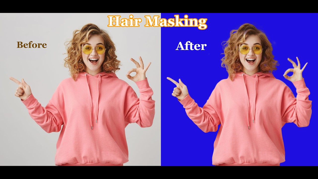 Photoshop Hair Mask Tutorial 2026 | Perfect Hair Selection | Background Removal | photoshop