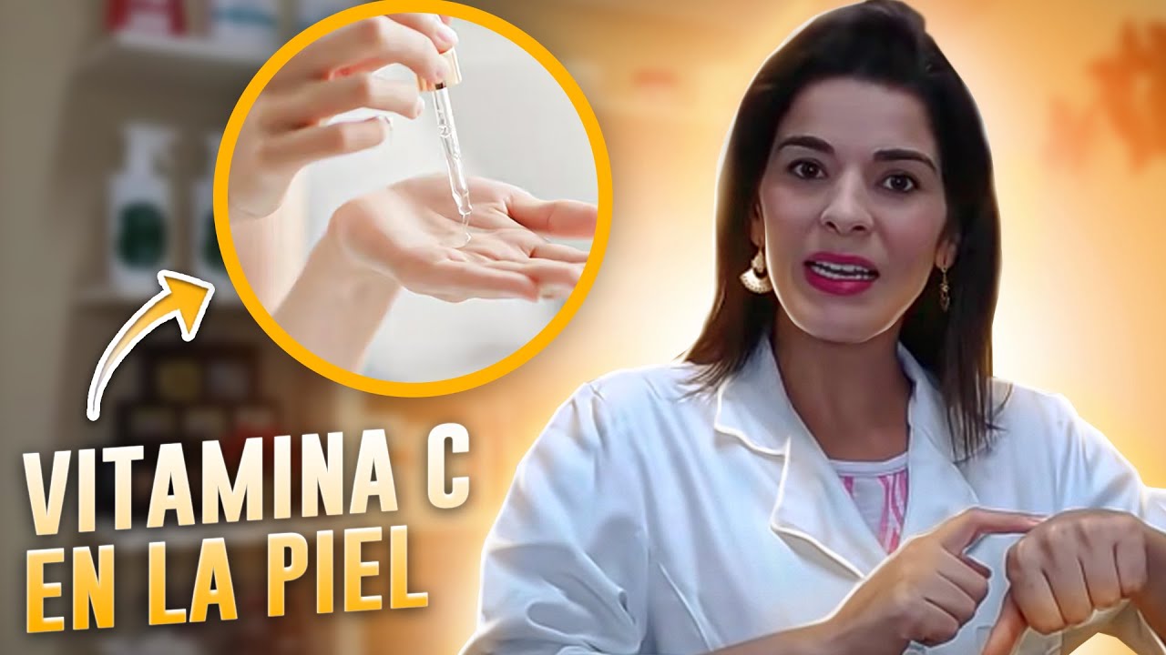 VITAMINA C en la piel | La vitamina C es antioxidante, aclara la piel y tiene otros beneficios.