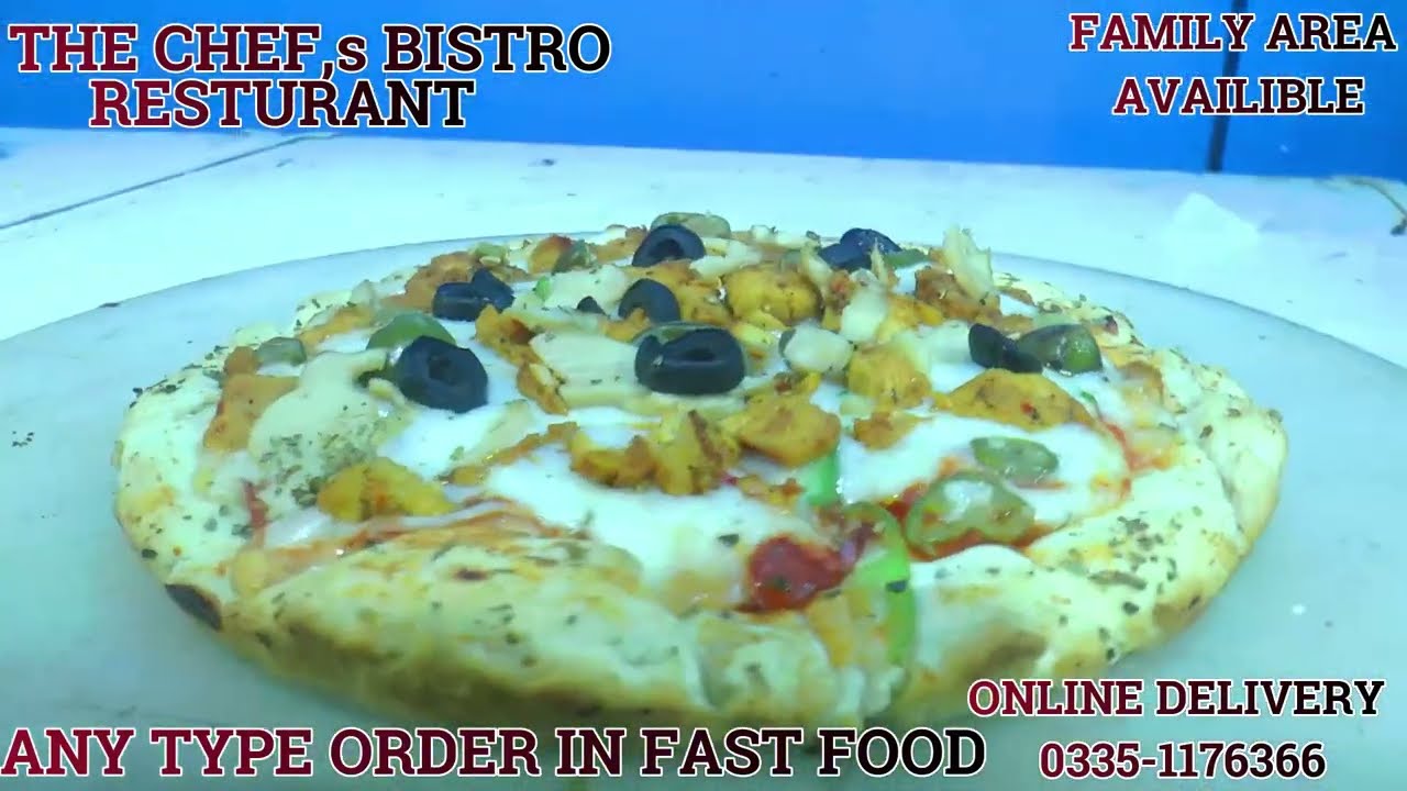 THE CHEF,S BISTRO RESTURANT -- ONLINE DELIVERY AND FAMILY AREA AVAILIBLE ..