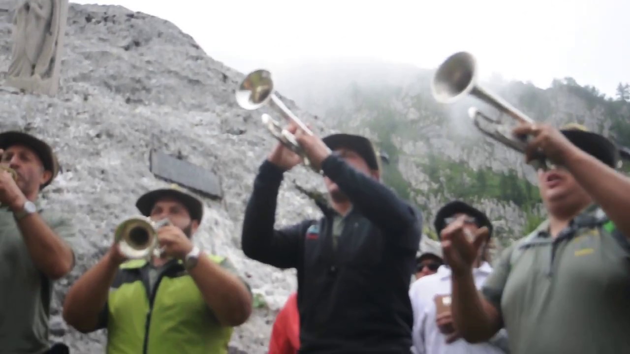 50°Collocazione Madonnina Penne Nere -Fanfara di Borsoi- (Video: L. Rinaldo)