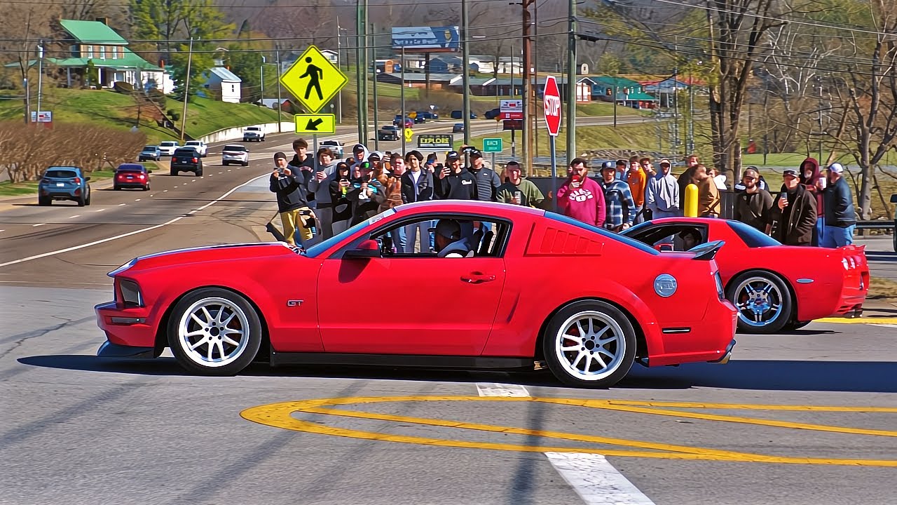 Tri-Cities Cars & Coffee Pullouts, Flybys, & Full Sends!! - March 2025