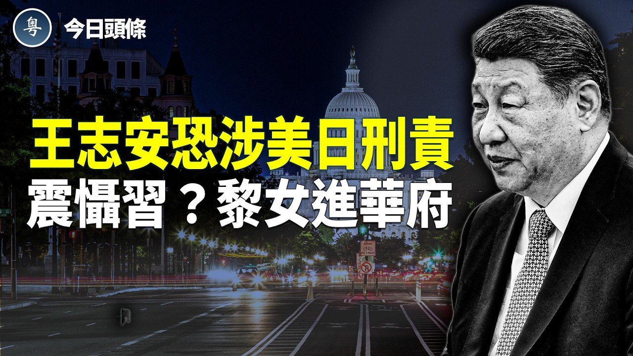 王志安忙刪帖疑涉毀證，美日受理其誹謗陳光誠案；川習會前攤牌？美邀黎智英之女出席國情咨文 主播：張恩【今日頭條】