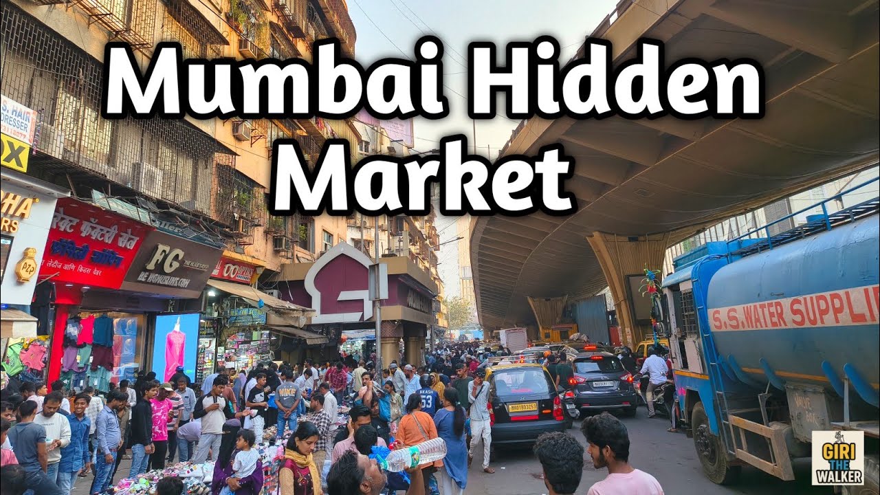 You Won't Believe This Hidden Market in Mumbai Manish Market | Mumbai Walk