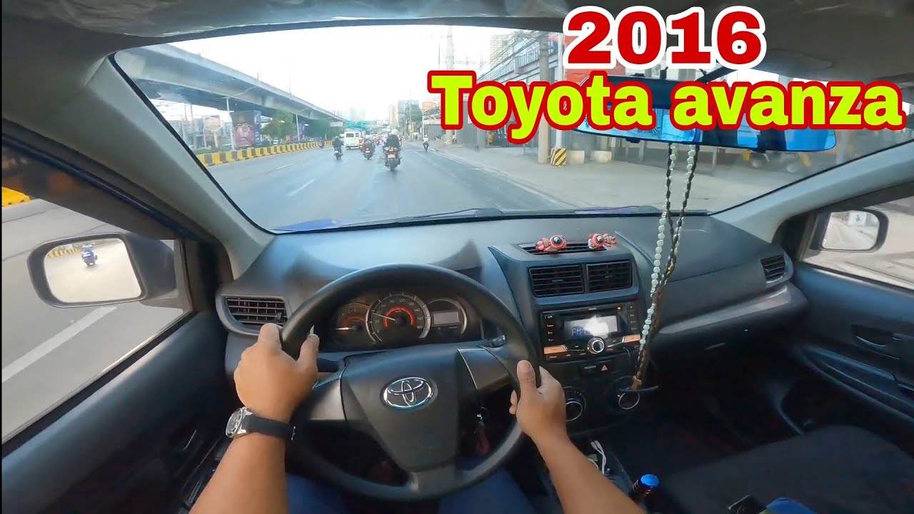 POV driving 2016 Toyota avanza AT gasoline. 
