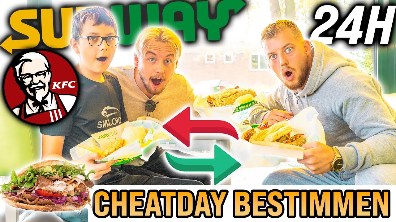 1 Tag Cheatday 🍟 tauschen mit KLEINEM BRUDER *12 Jahre*