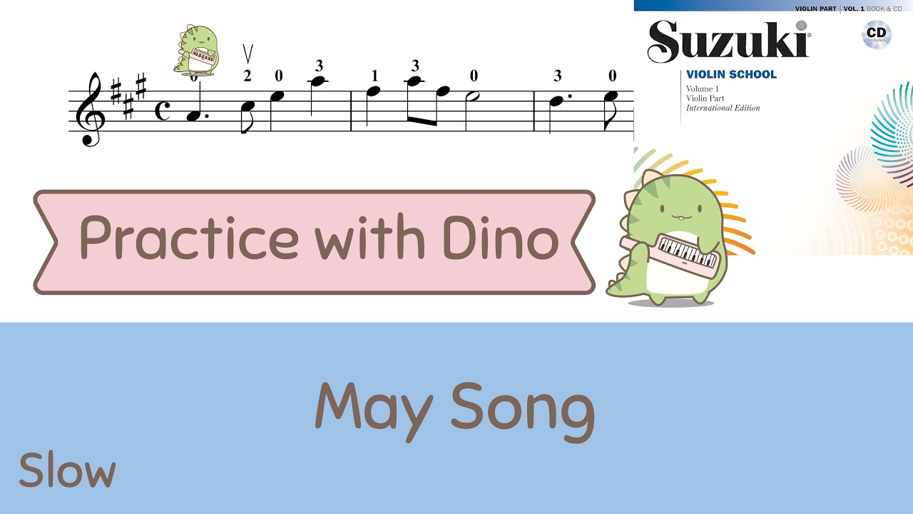 (Slow) May Song - Suzuki violin method vol 01
