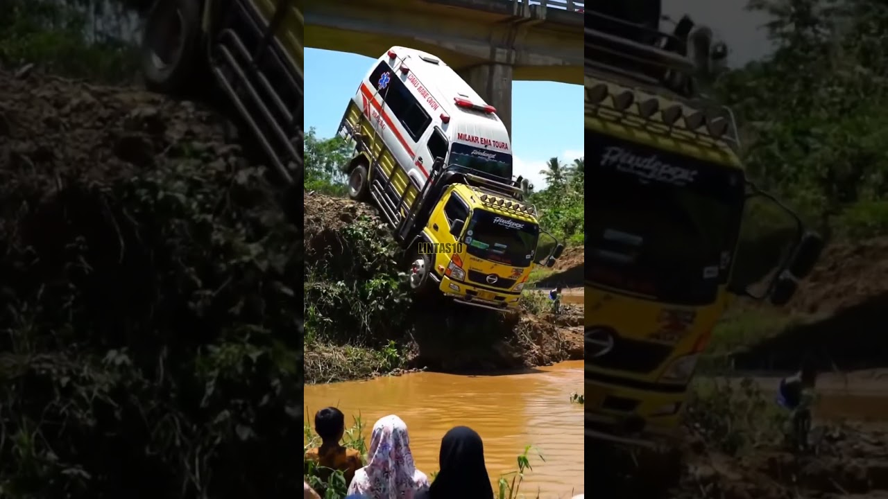 Truck Swerving, Dump Truck, Sand Truck!! #truckswerving #dumptruck #truck