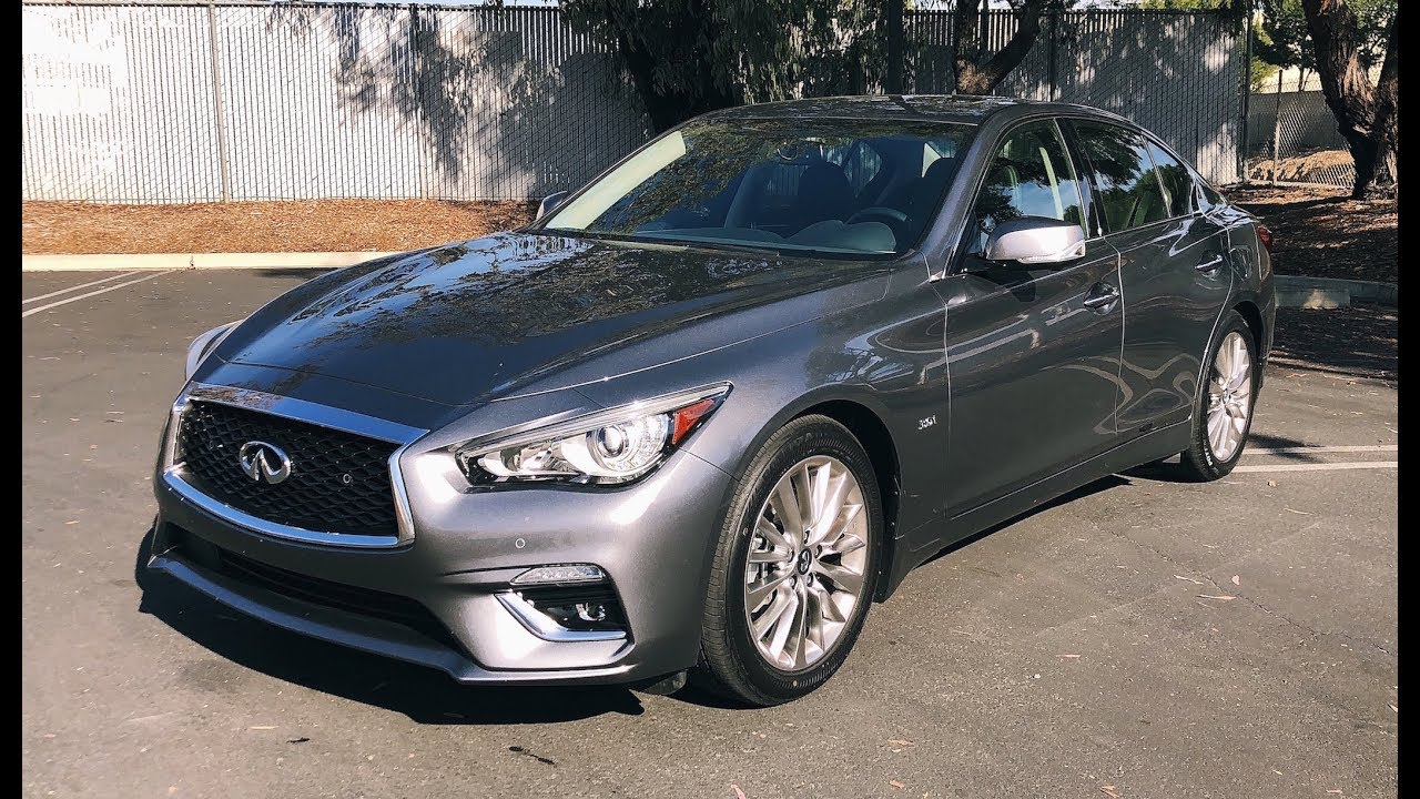2018 Infiniti Q50 3.0t Walkaround + Sound (No Talking)(ASMR)