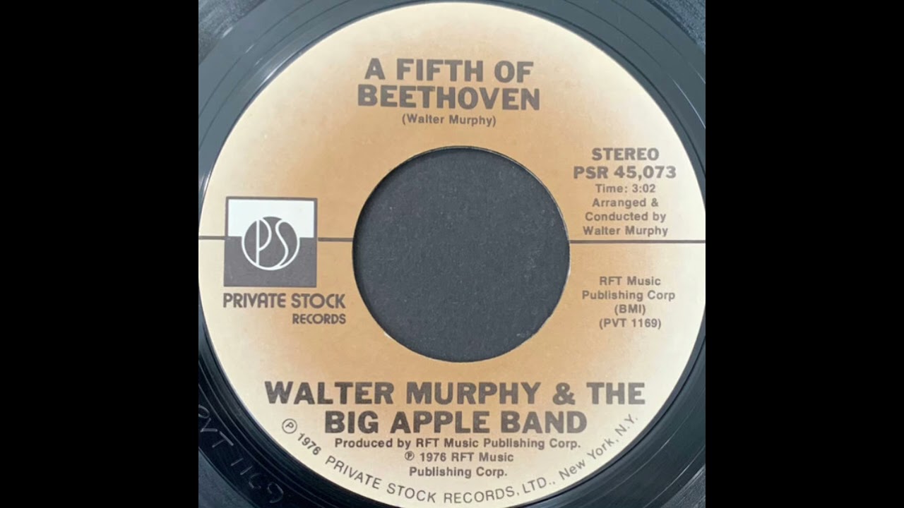 Walter Murphy and the Big Apple Band - A Fifth of Beethoven / California Strut (Vinyl Rip)