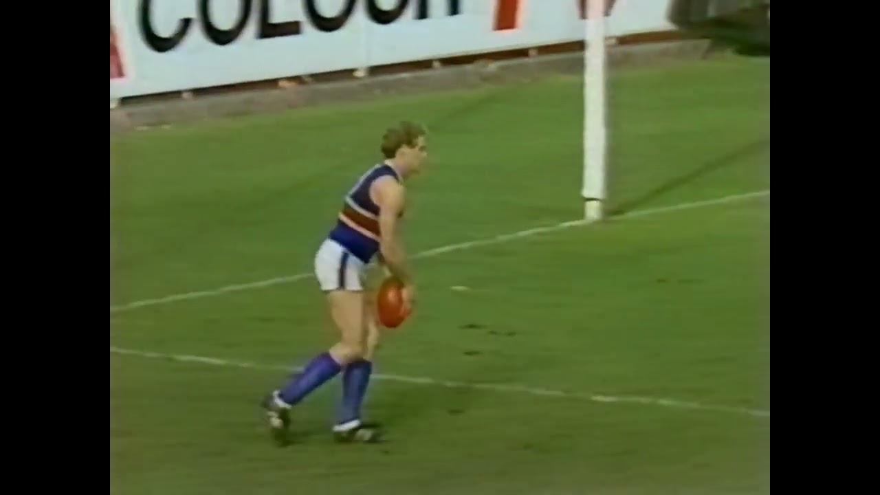 Melbourne vs Footscray - Round 8 of 1986