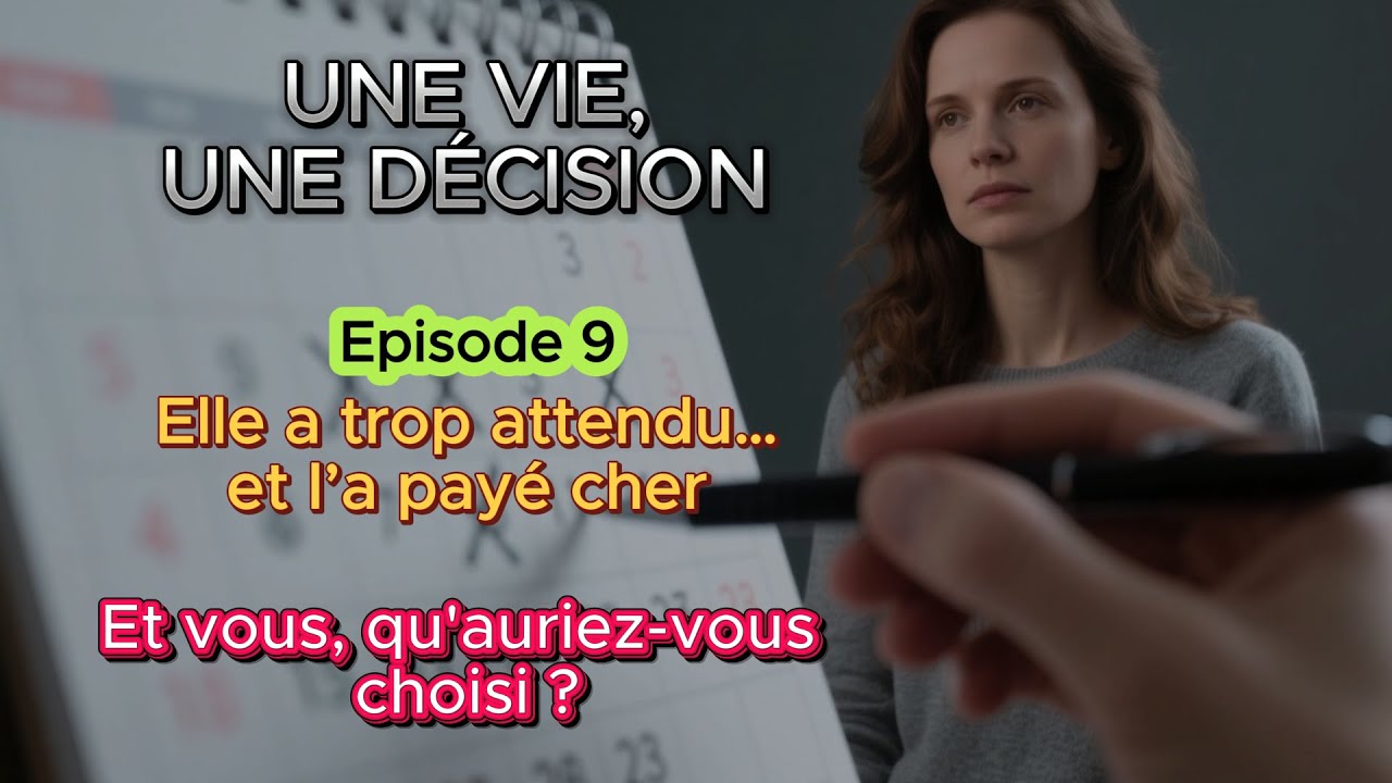 UNE VIE, UNE DÉCISION Ep 9 : Elle a trop attendu… et l’a payé cher