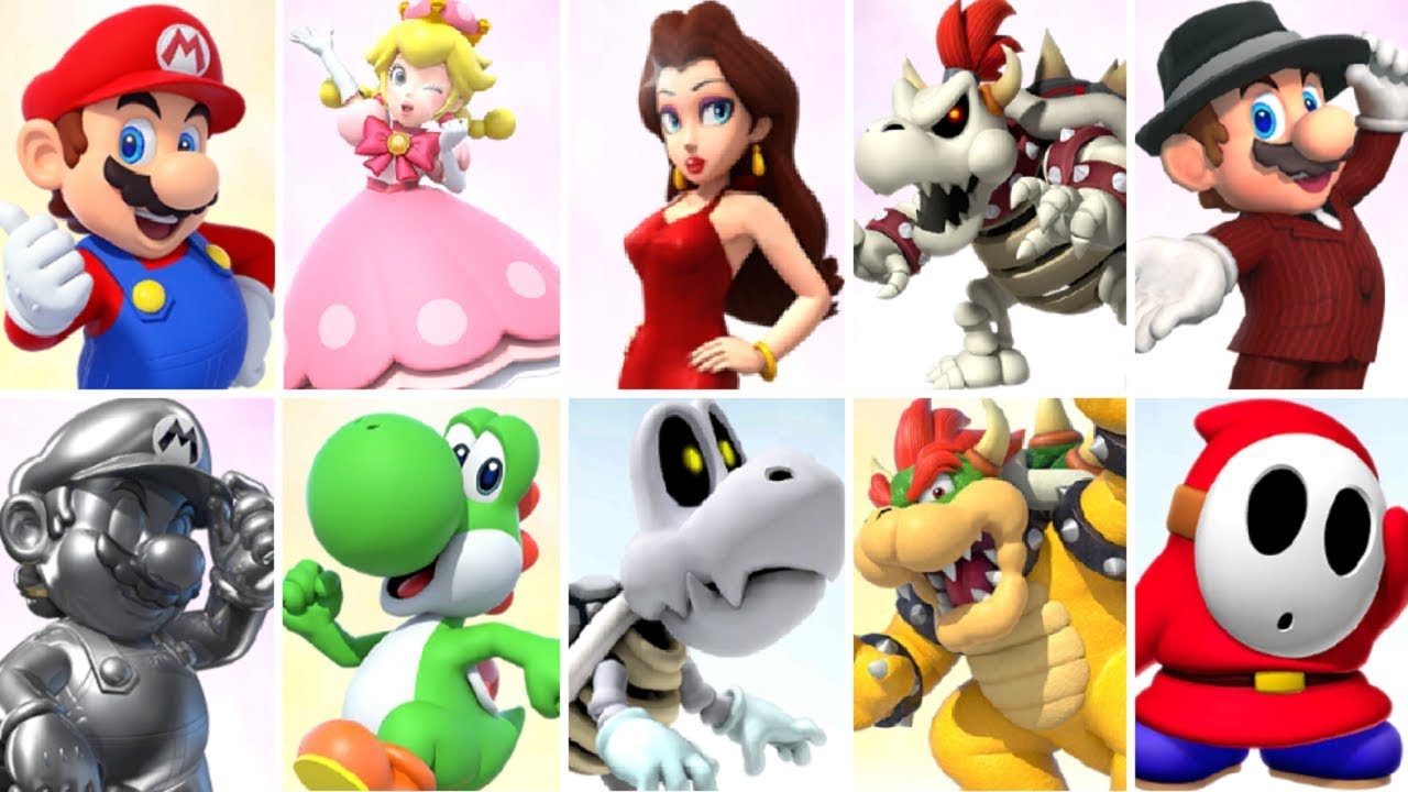 Mario Kart Tour - All Characters + New York Tour