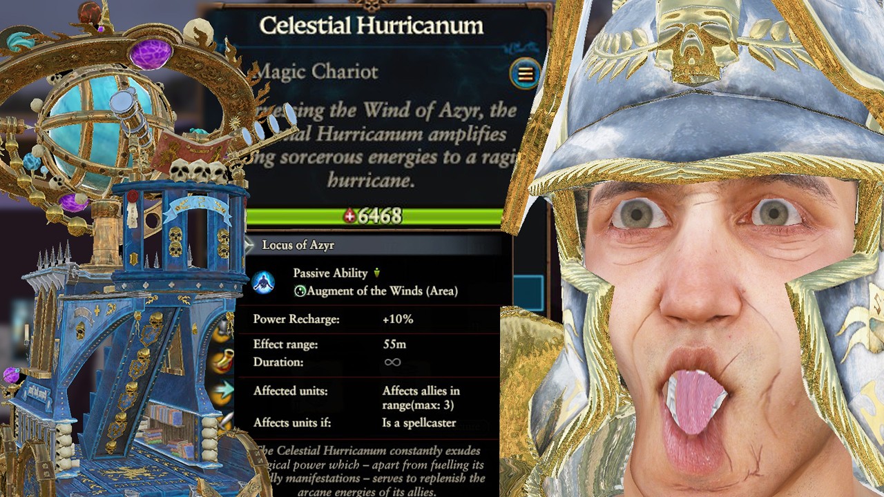 Why Celestial Hurricanum Works as Excellent Winds of Magic Battery But Not Great in Combat