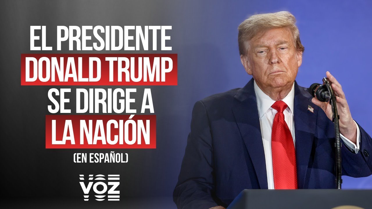 🔴 📺  EN VIVO: Discurso del Presidente Donald Trump a la nación (En español) 19-12-2025