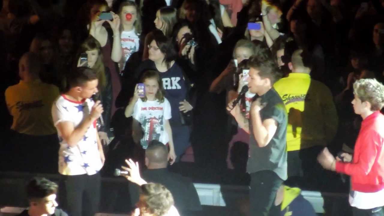One Direction TMH Tour 15.03.13 MEN Arena Manchester - Twitter Q&A