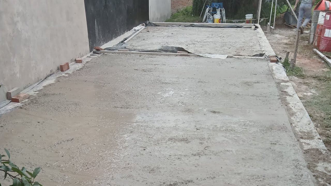 c&oacute;mo hacer la mezcla para contra piso de cascote