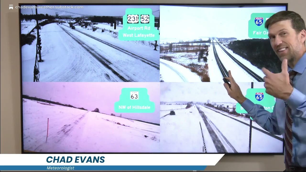 January 25, 12:30 PM Weather Video Forecast