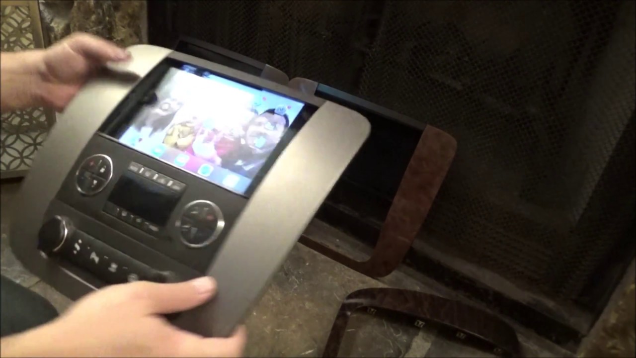 Custom Ipad mini 2/3/4 indash install Suburban Tahoe Yukon Silverado