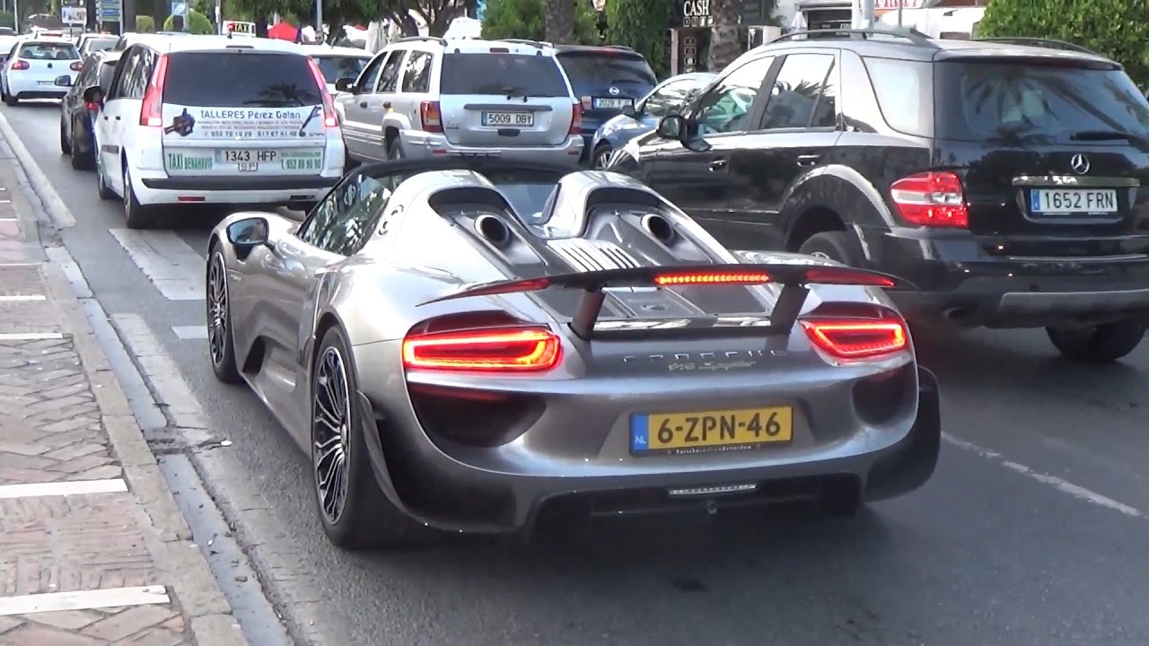 The best of SUPERCARS in PUERTO BANUS 2016