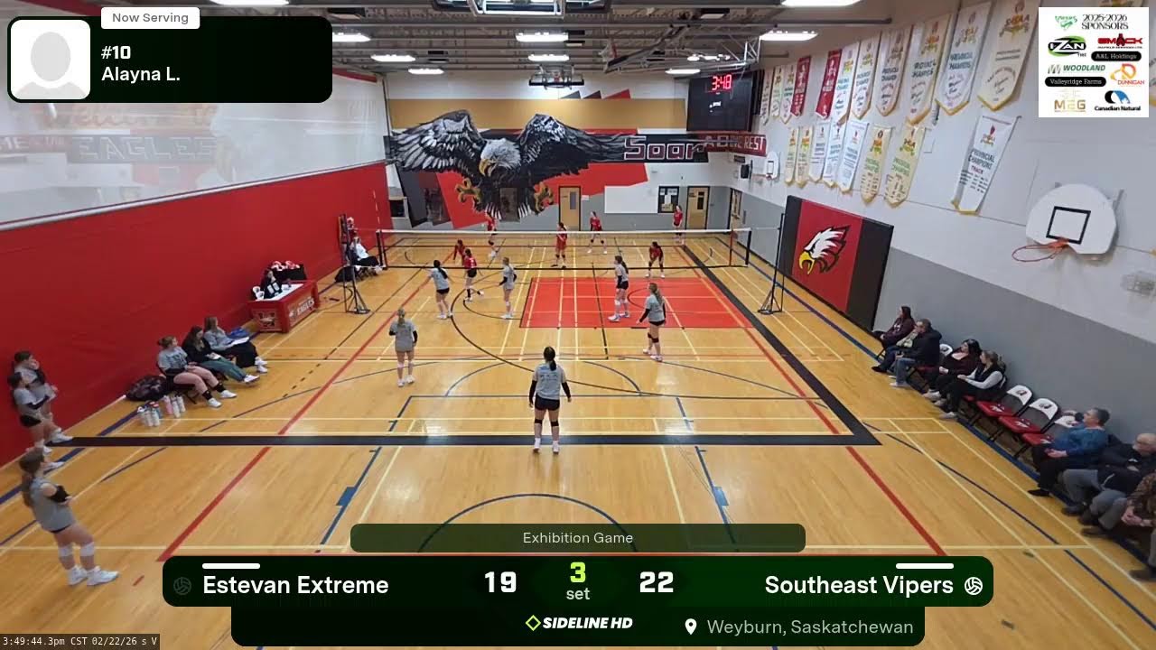 Southeast Vipers vs. Estevan Extreme (2026.02.22)