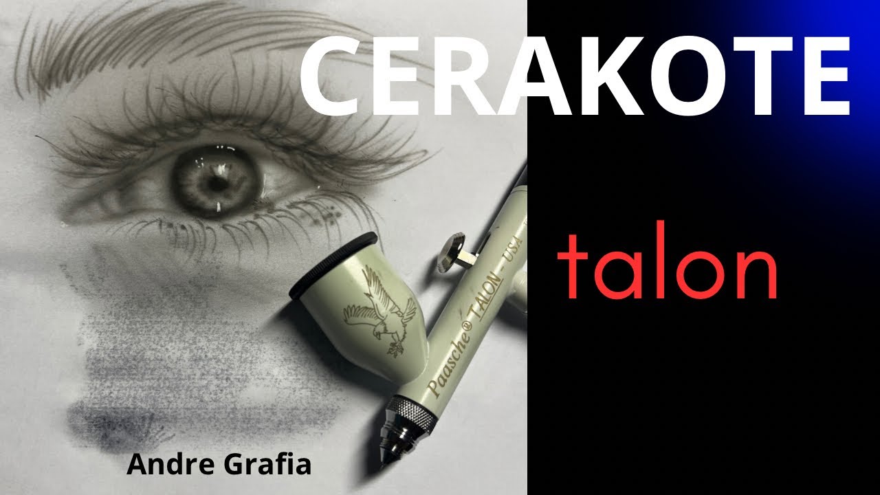 AEROGRAFO Paasche CERAKOTE TESTES