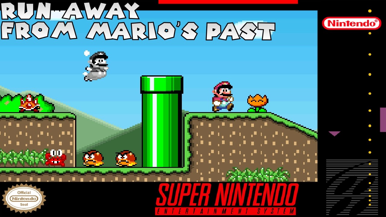 Run Away from Mario's Past | Super Mario World Rom Hack - Full Gameplay