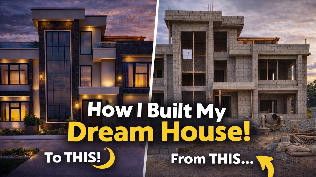 From Bare Bricks to Modern Luxury | Full House Transformation (7:35 Min Story)