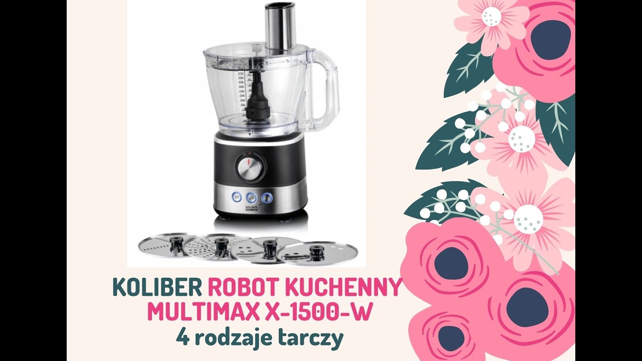 TEST Robota Wielofunkcyjnego KOLIBER MULTIMAX X-1500-W frytki warzywa placki ziemniaczane