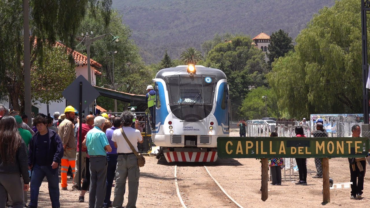 Volvió el TREN DE LAS SIERRAS a Capilla del Monte! Inauguración 13/11/2023 - Ramal A1