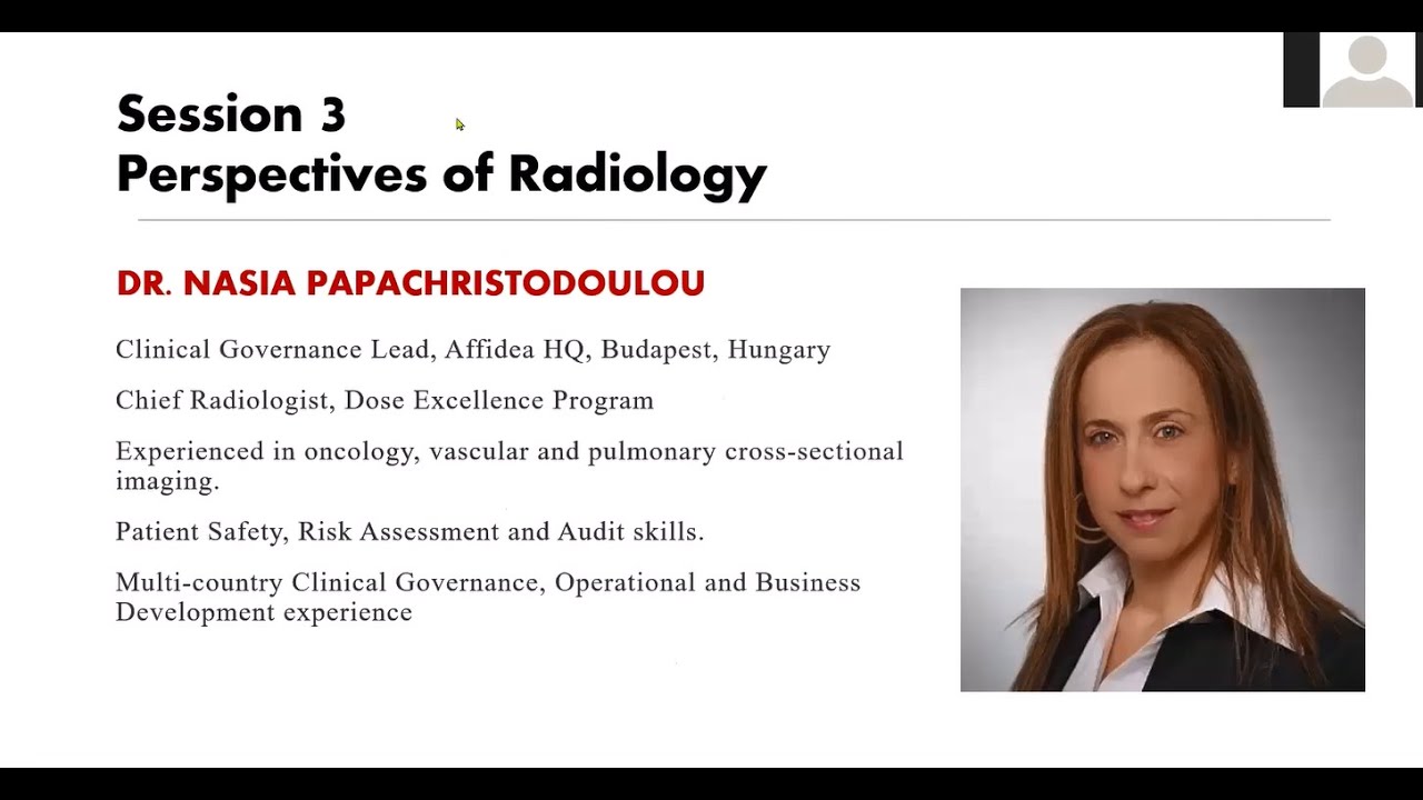 Perspectives of Radiology - Dr. Nasia Papachristodoulou