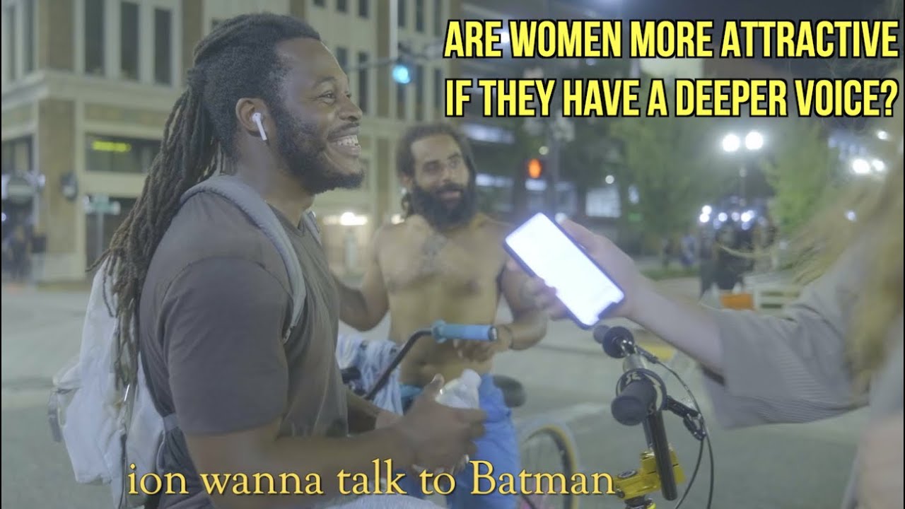 Asking Bikers if Women With a Deep Voice are Attractive