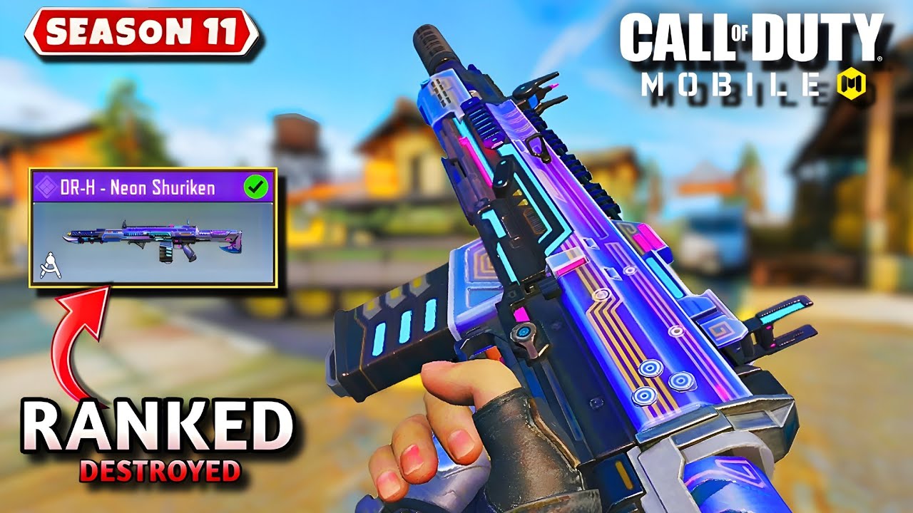 Эта сборка DR-H просто уничтожает врагов на любой дистанции 🤯 | Лучшая сборка DR-H в COD Mobile |...