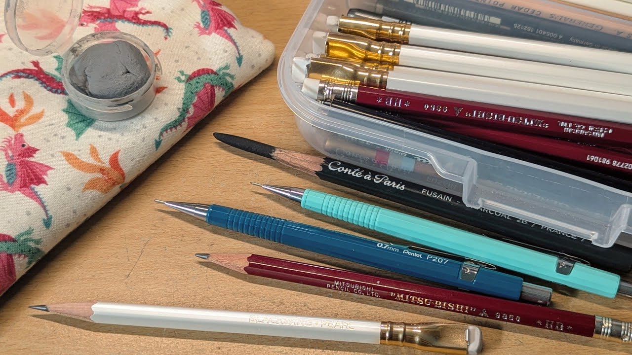 Revealing my ENTIRE pencil collection as an artist