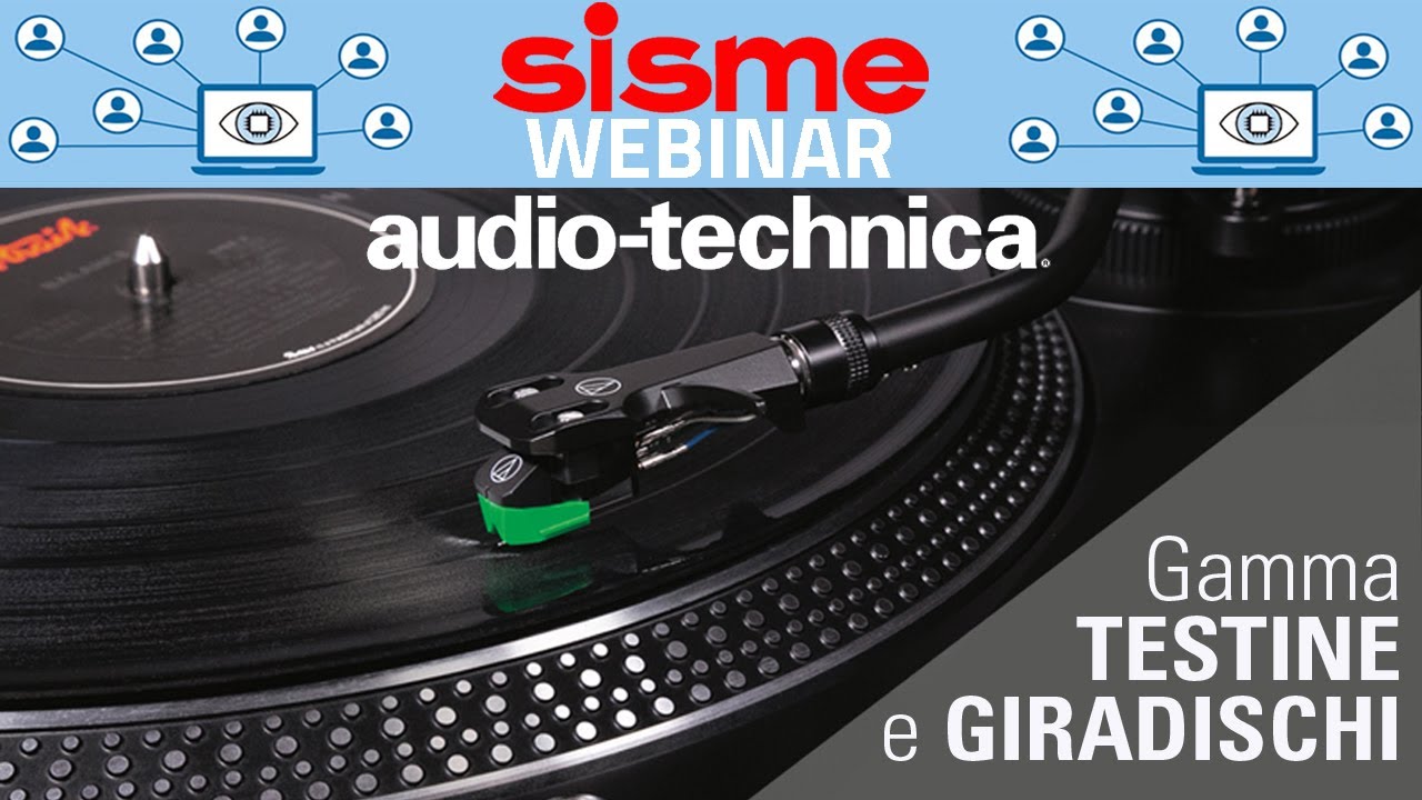 Audio Technica Testine e Giradischi - gamma 2020