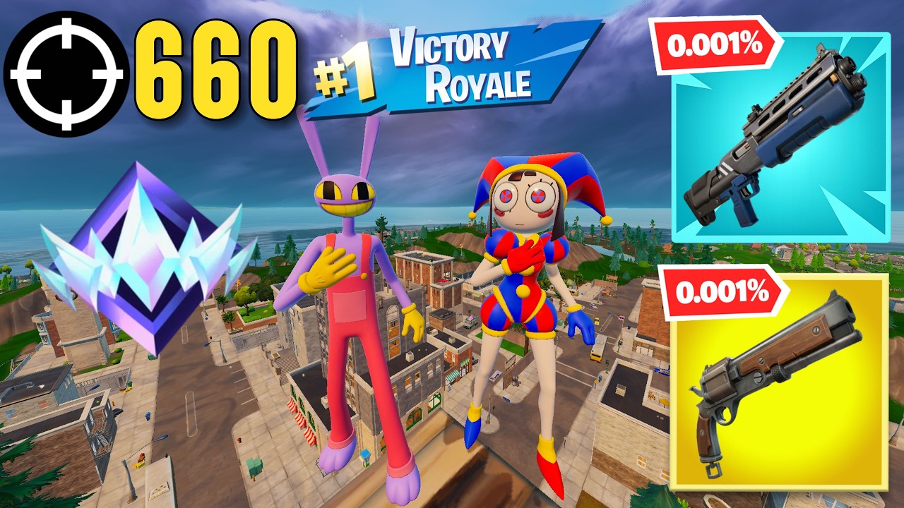 NEW AMAZING DIGITAL CIRCUS SKINS! | Fortnite Reload | High Kill Squad Gameplay | Keyboard & Mouse