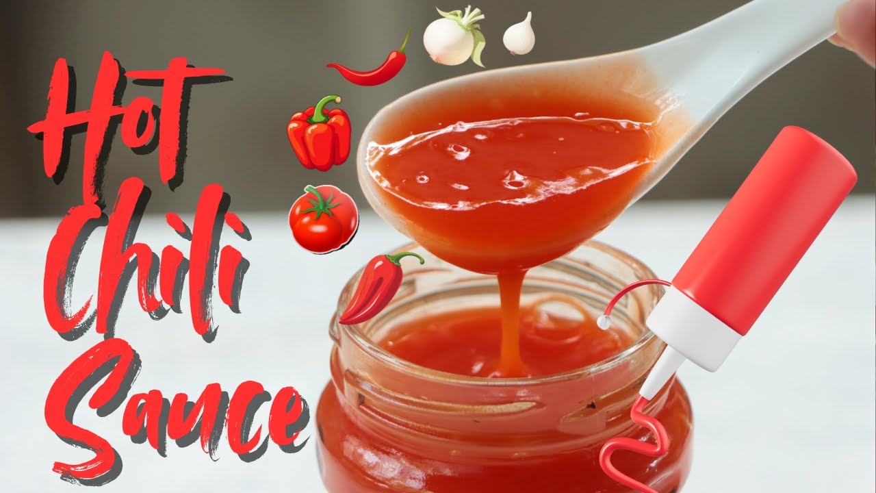 Easy Homemade Chili Sauce | How to Make Tasty Homemade Chili Sauce Fast | Easy Chili Sauce Recipe