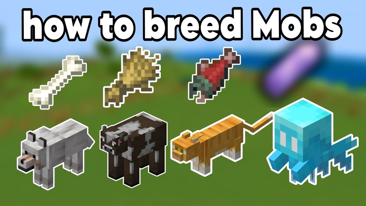 How to breed Mobs in Minecraft 1.21 