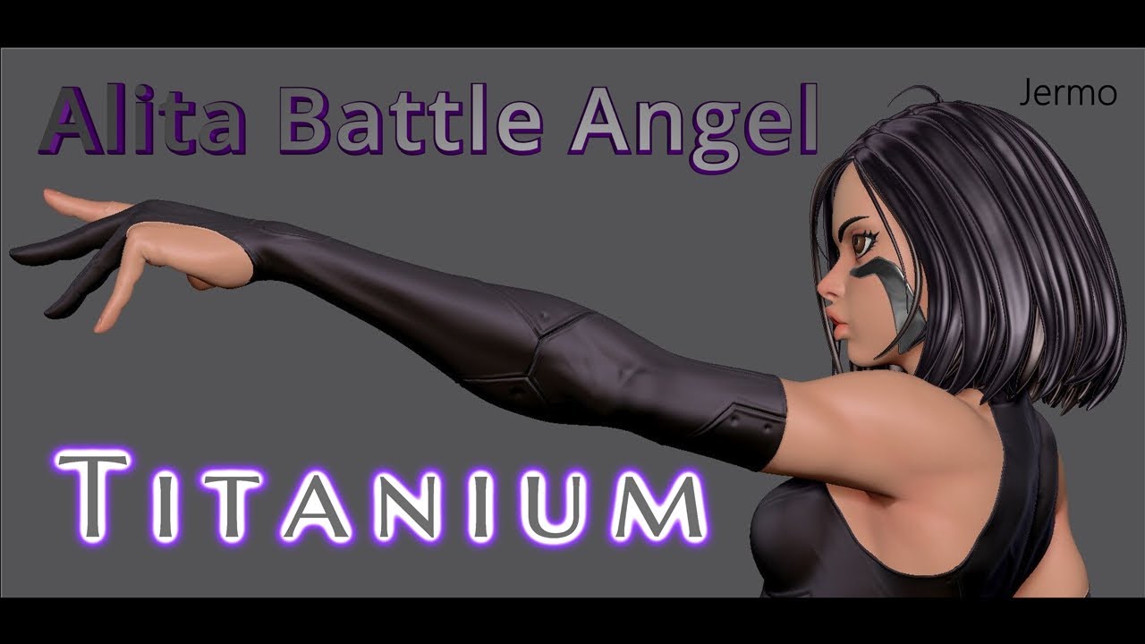 Alita Battle Angel / Titanium, Feat Sia / Themed Music Video / Jermo & the Alita Army / 4K 30fps.